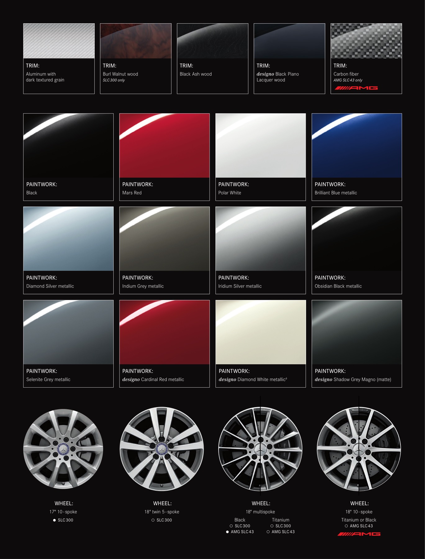 2017 Mercedes-Benz SLC-Class Brochure Page 3